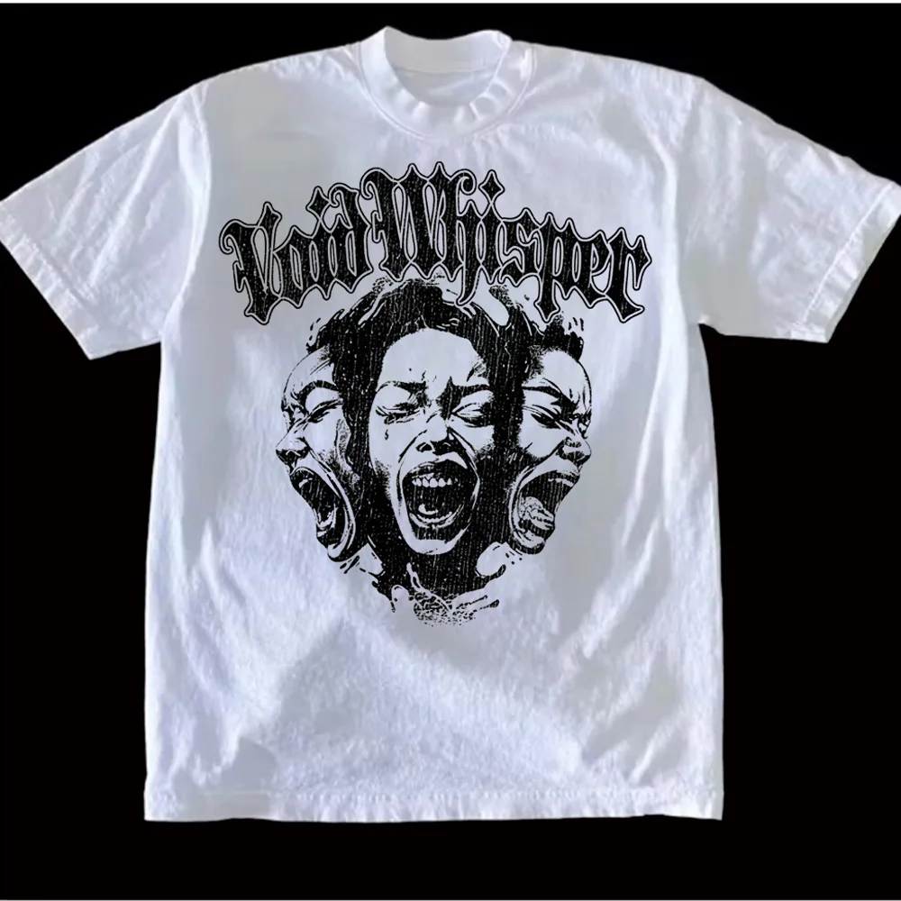 Y2k Buchstaben-Tops für Männer und Frauen High Street Oversized T-Shirt Pro Choice Streetwear Vintage Tee Kurzarm-Kleidung – Detail 1