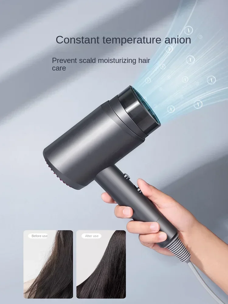 Sèche-cheveux haute puissance avec protection ionique, AUX, hommes et femmes, 220V