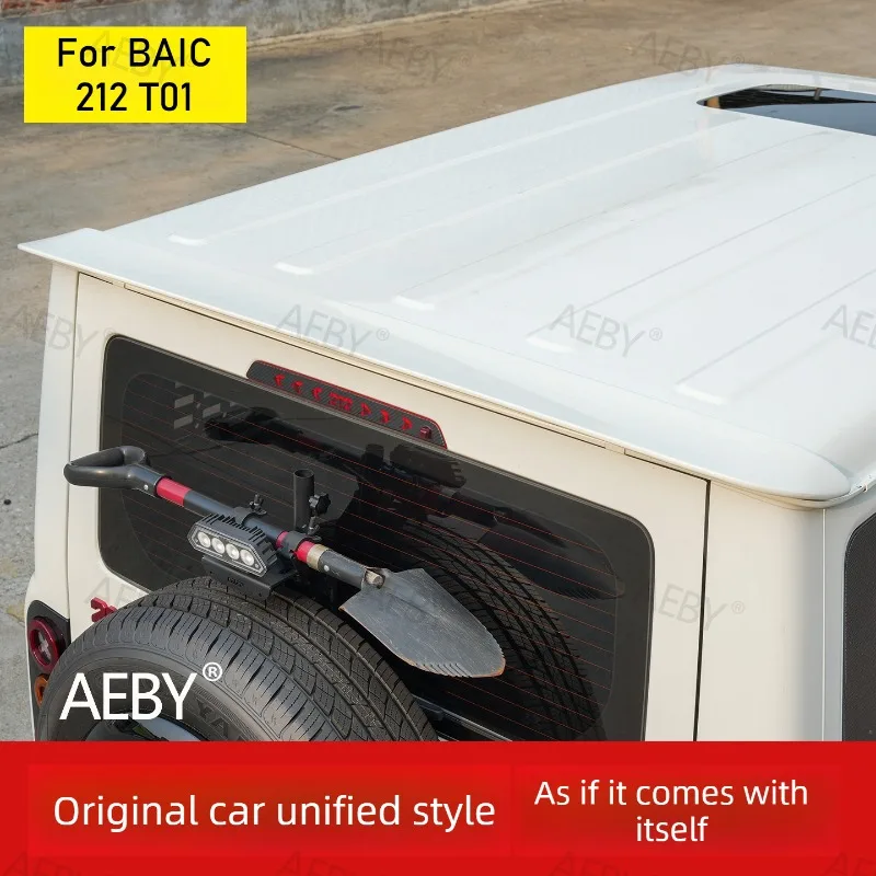 

For BAIC 212 T01 rear spoiler,Sports model,roof tailgate separator,Rear roof spoiler for high-speed stability,Car Exterior