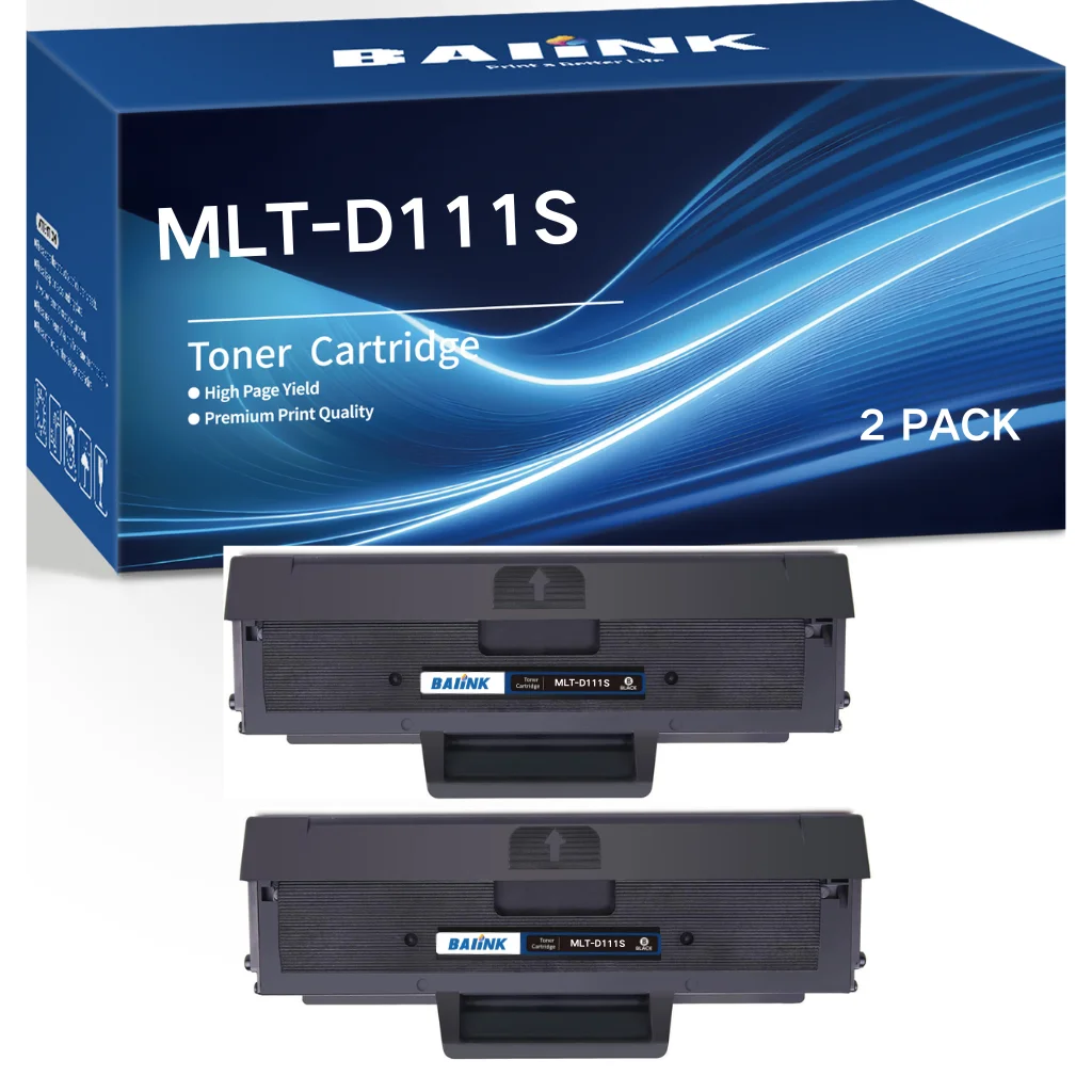 BAIINK D111S Compatible pour Samsung MLTD111S D111L Xpress SL M2070FW M2026W M2026 M2022W M2070 M2022 M2020 M2020W M2021 M2071