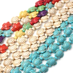 DIY Small Turtle Bead Bracelet Accessories Synthetic Turquoise Semi-Finished Beads for Jewelry Making