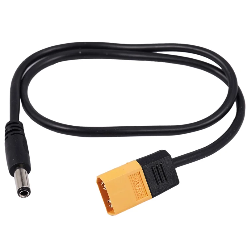 WORTHOWN-5X For Rc Xt60 Male To Dc5525 Male Power Cable For Ts100 Electronic Soldering Iron