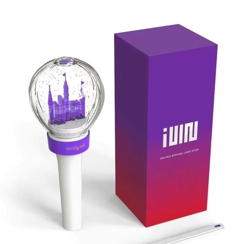 

New Kpop (G)I-DLE Lightstick Castle Hand Lamp Gidle Concert Hiphop Party Glow Light Stick Flash Fluorescent Fans Collection Gift