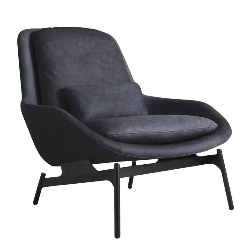 

Nordic Simple Leisure Chair Family Dining Hotel Modern Fabric Leisure Chair