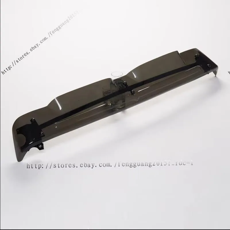 for Toyota Land cruiser LC80 FJ80 translucent PVC front spoiler Sun visor 1990-1997 view 5