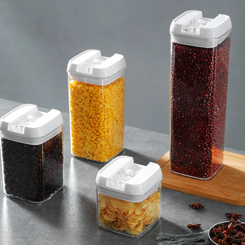 Transparent Food Storage Container Made Of PE - Food Fresh And Secure Easy Access Non-toxic Temperature Resistant