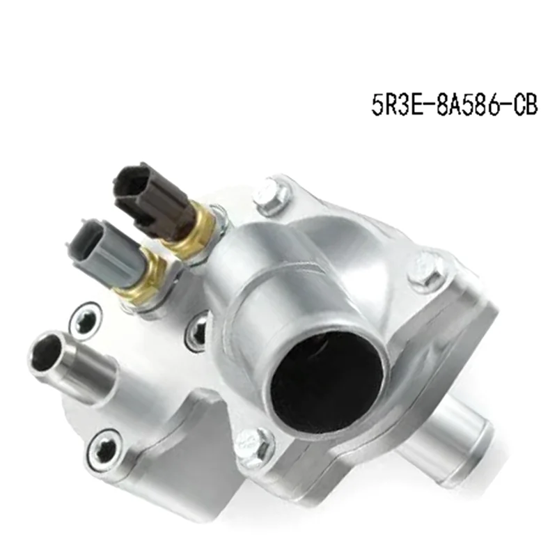 

Classy-5R3E-8A586-CB Aluminum Thermostat Housing Assembly With Dual Sensors For Ford Mustang 4.0L NA 2005-2010