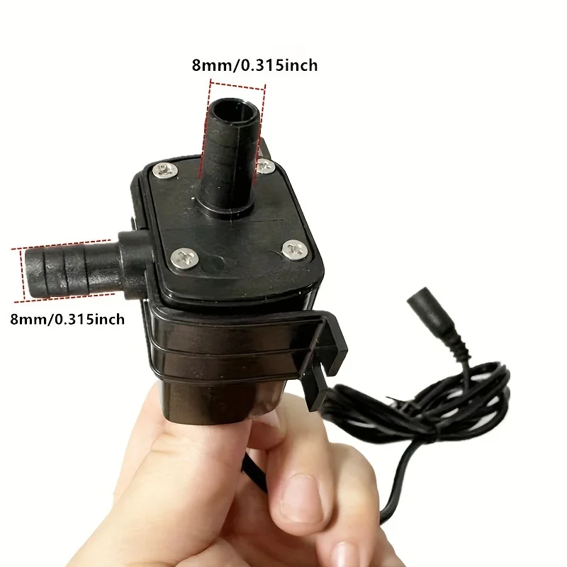 water pump 12v pool pump 5V USB Plug 4.8W 240L/H Pet water pump suitable for aquarium rockery fountain pums power supply 3A