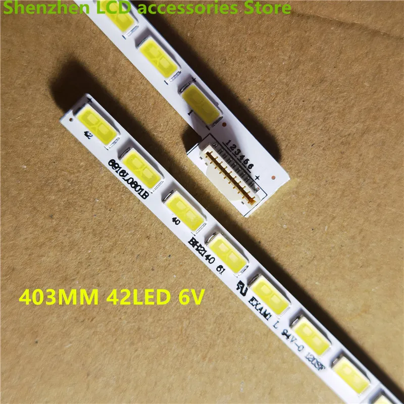 

Подсветка ЖК-дисплея для 3D32A400 0iV 6920L-0001C 6922L-0011A 1 шт. = 42 светодиода 403 мм