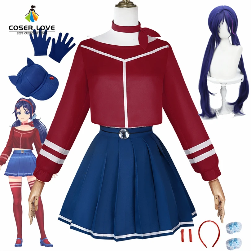 

MiSide Mita Cosplay Costume Headwear Carnival Halloween Christmas Convention Outfit