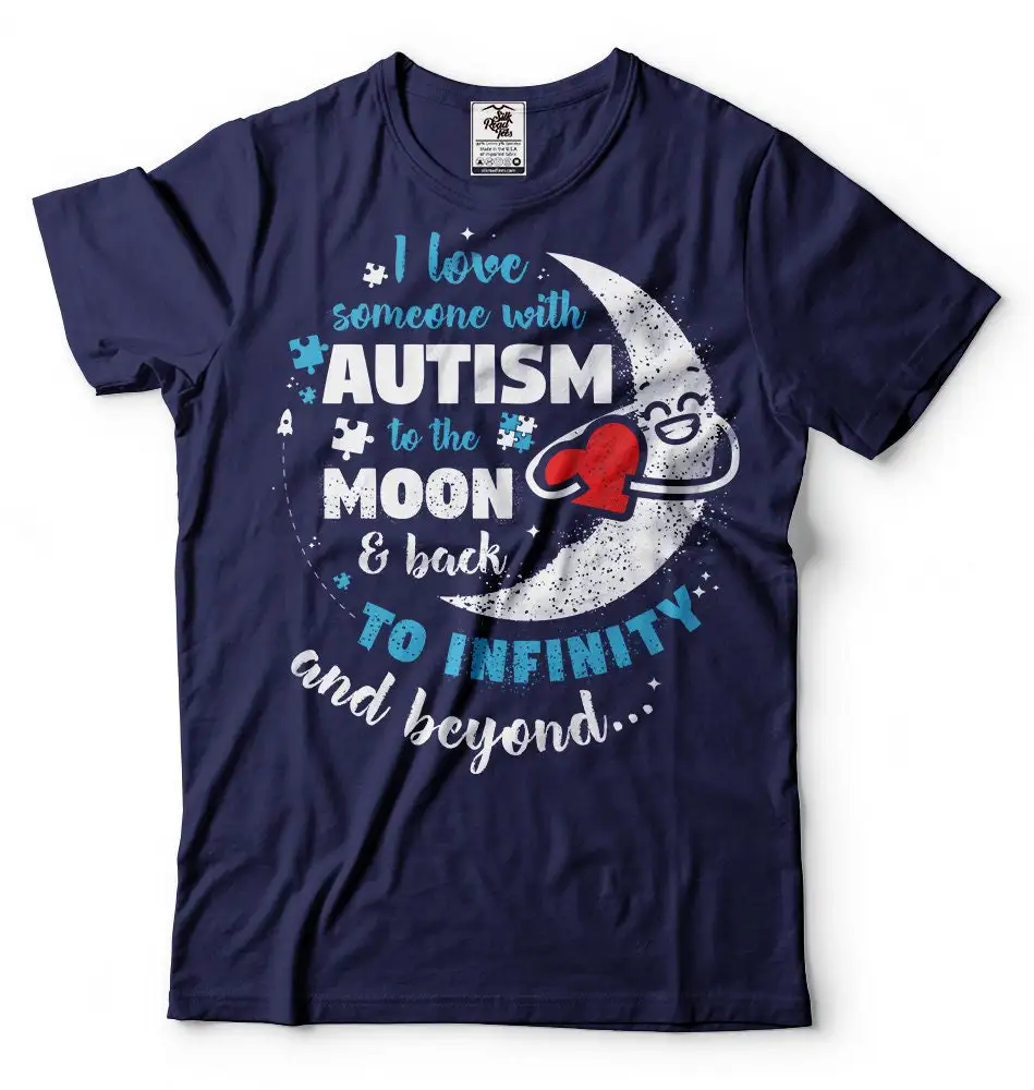 Autism T Shirt I Love Someone With Awareness