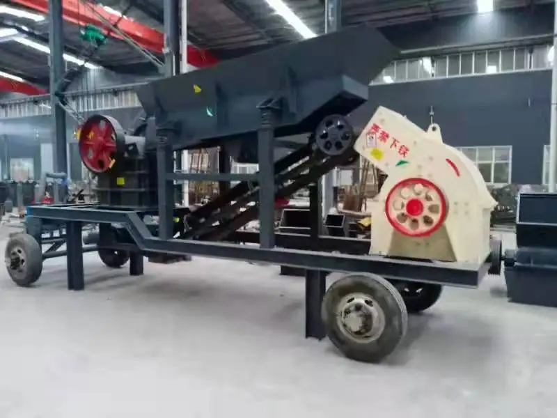 Hot sale concrete waste and glass sand powder making hammer crusher machine for 