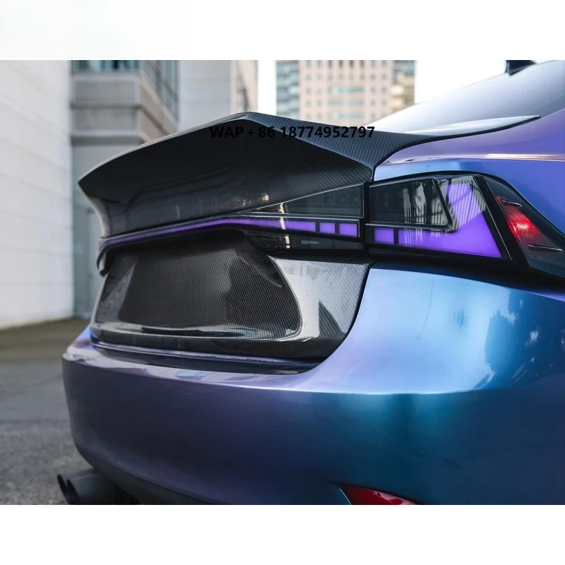 

Suitable IS Modified Carbon Fiber Tailgate Car Specific Tailgate Trunk Trunk Lid Decorative Appearance