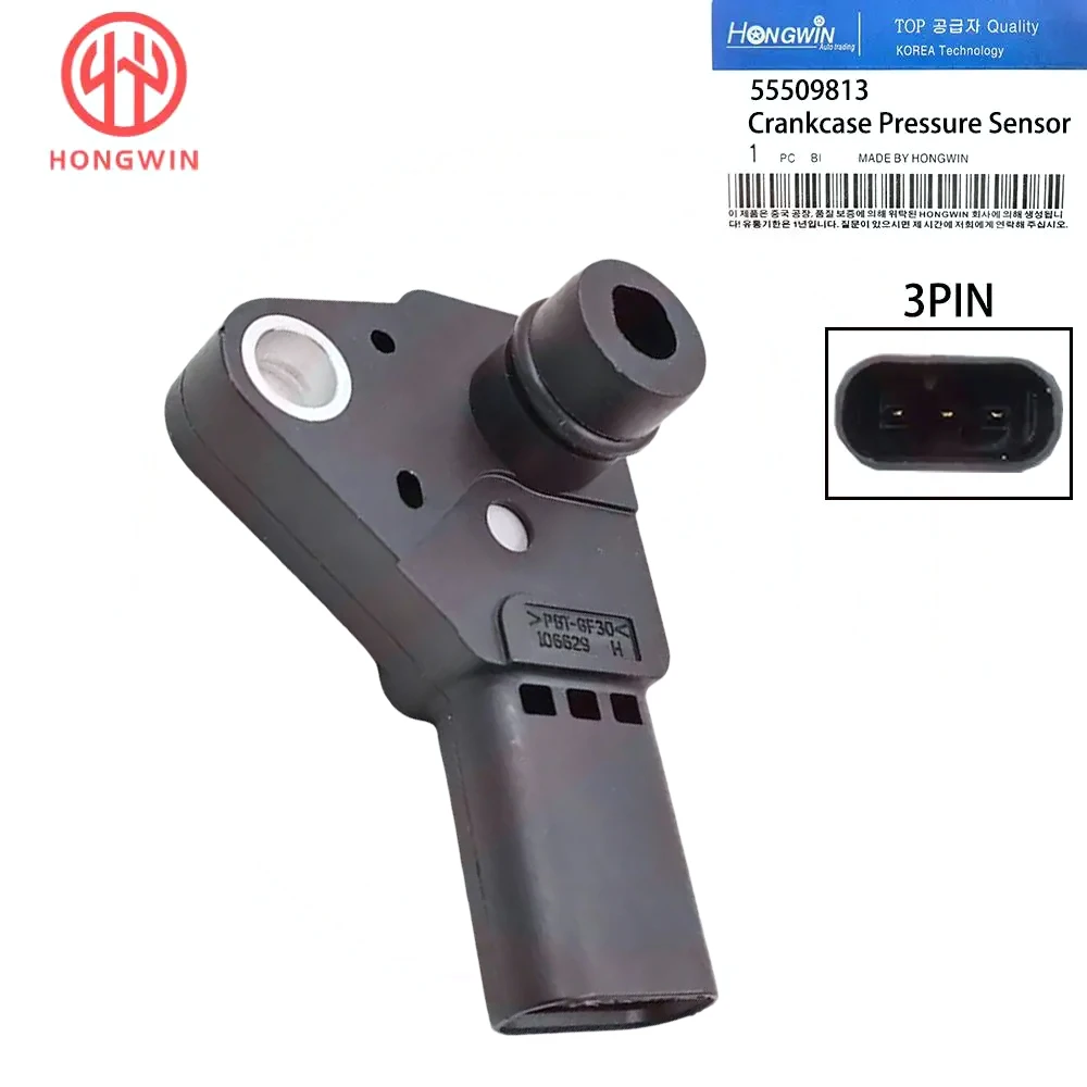 

Crankcase Pressure Sensor 55509813 545266181 For Buick Envision 2021-24 Cadillac CT4 CT5 2020-24 Chevrolet Blazer