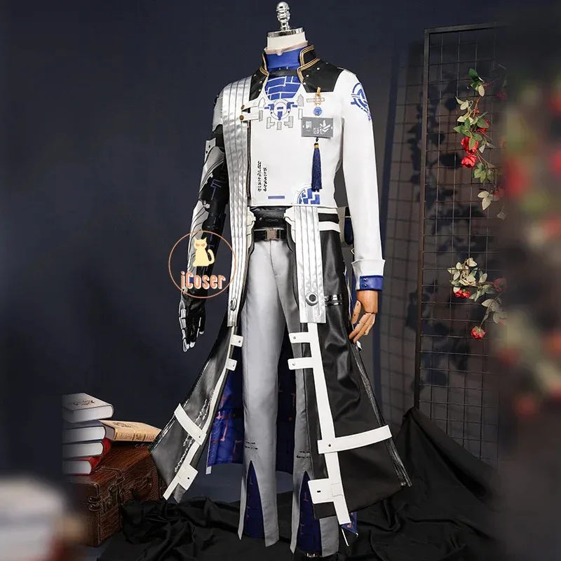 Xiangli Yao-Peluca de disfraz para mujer, uniforme de ondas saludables, protector de brazo, Academia Huaxu, Jinzhou Huanglong, fiesta de Halloween