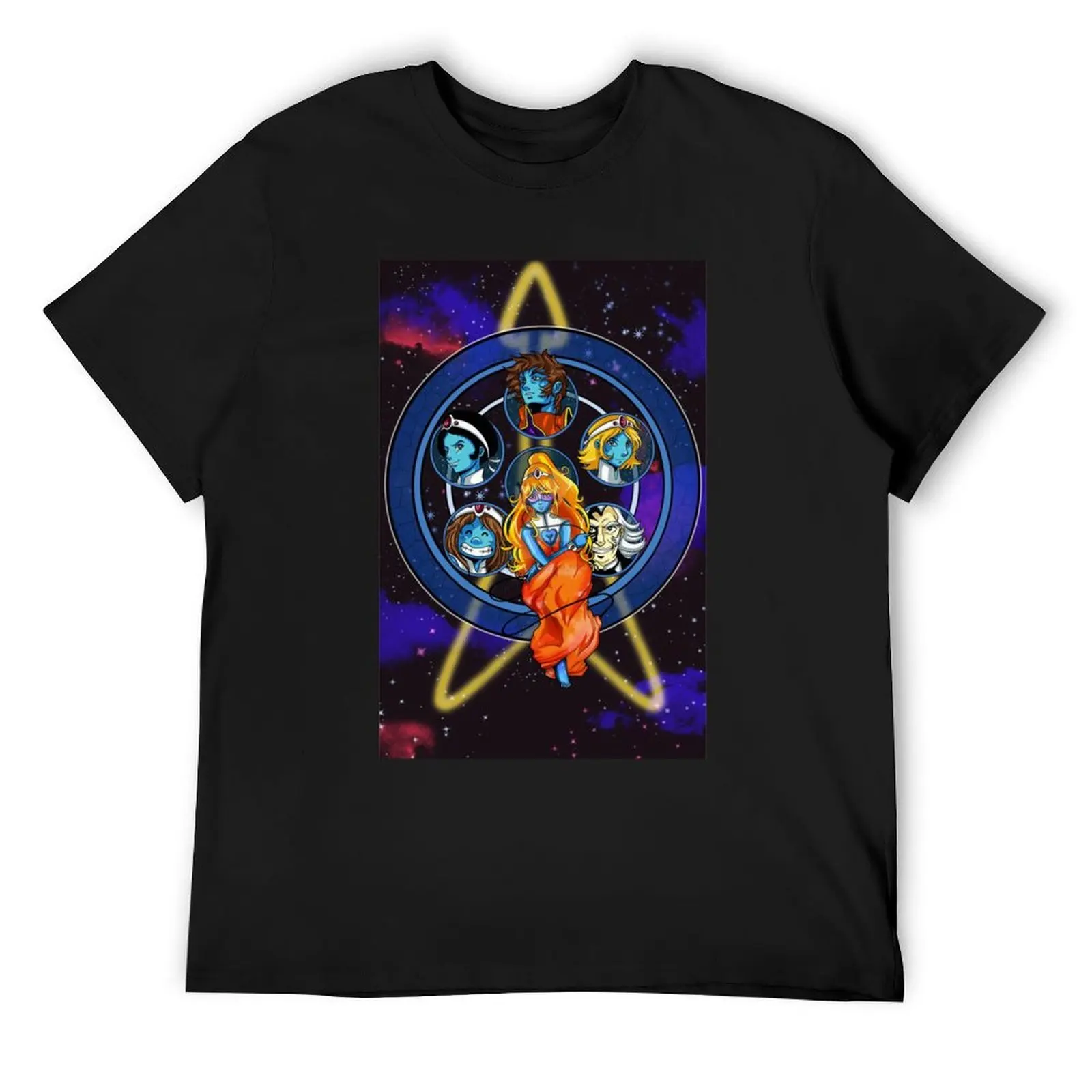 

One More Time - interstella 5555 T-Shirt aesthetic clothes man t shirt anime t shirts blacks mens t shirts casual stylish