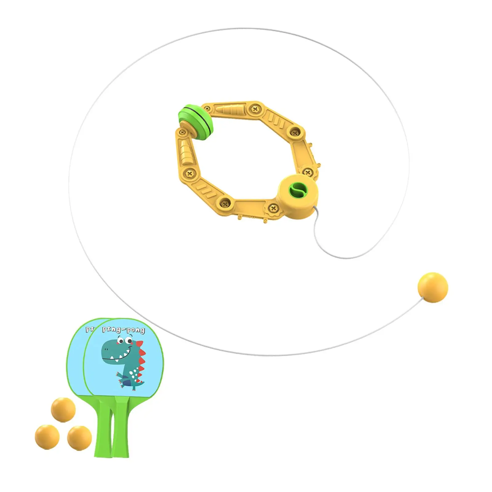 

Подвесной тренажер для настольного тенниса, самостоятельная тренировка, игрушка для родителей и детей для детей