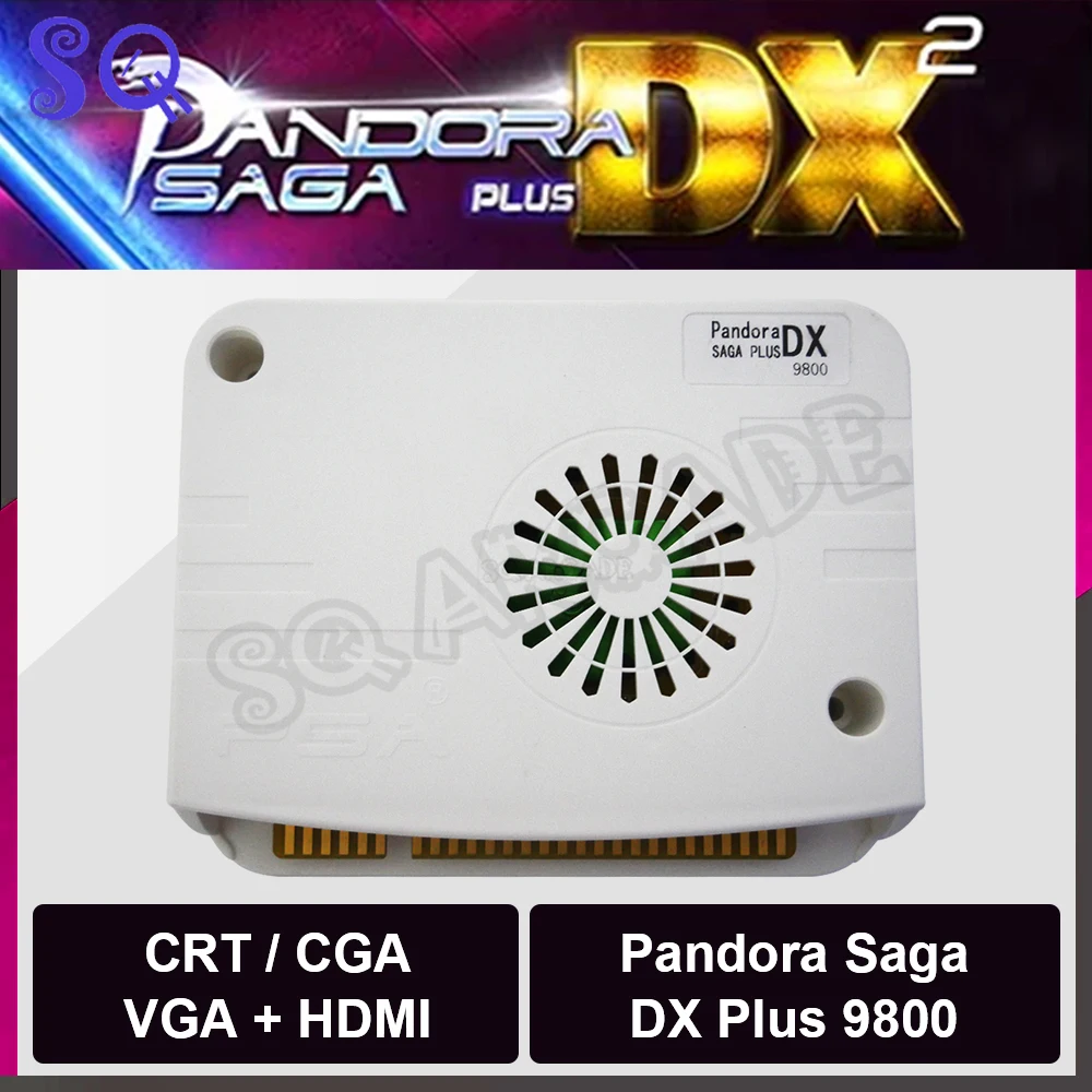 Pandora Saga Box DX2 Plus 9800 in 1 아케이드 버전 Jamma 게임 콘솔 캐비닛 기계 메인 보드 PCB 멀티 HDMI VGA CRT