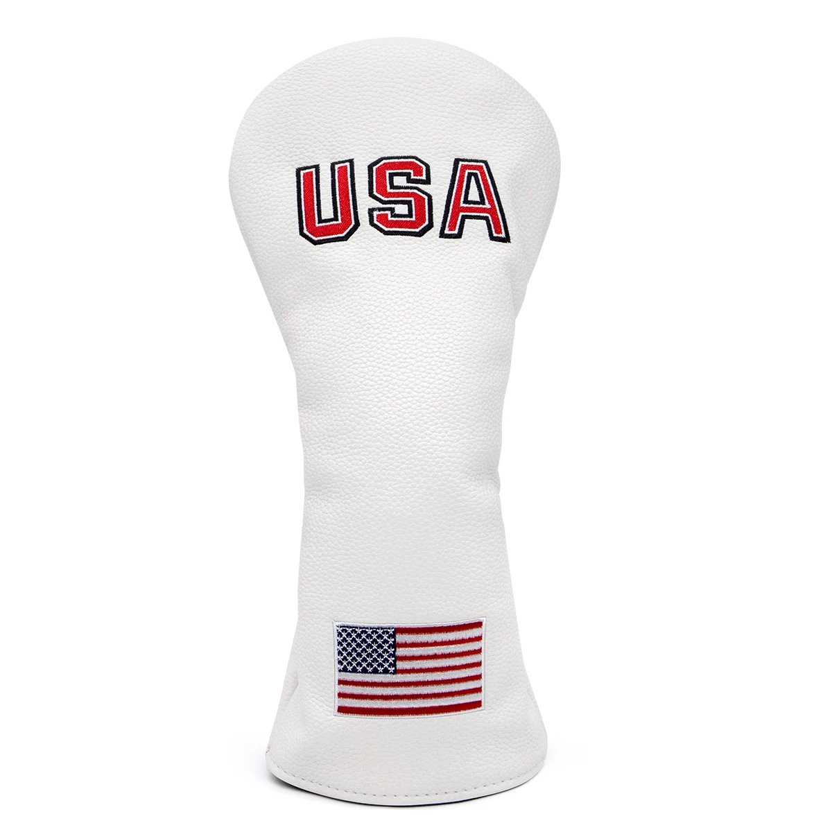 USA Flag Golf Club Head Covers Golf Wood Head Cover for Driver Fairway Wood Covers Hybrid Headcoves