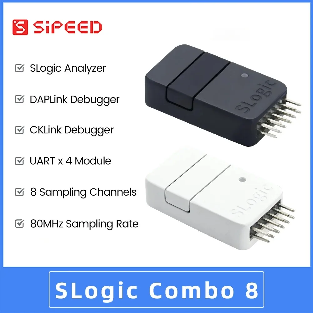 Sipeed SLogic Combo 8 Logic Analyzer DAPLink CKLink Debugger Tool