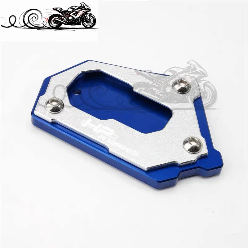 دراجة نارية مسنده القدم الجانب تمديد وسادة دعم لوحة تكبير حامل صالح لسيارات BMW R1250GS رالي HP R1250 GS 2018-2021 #6