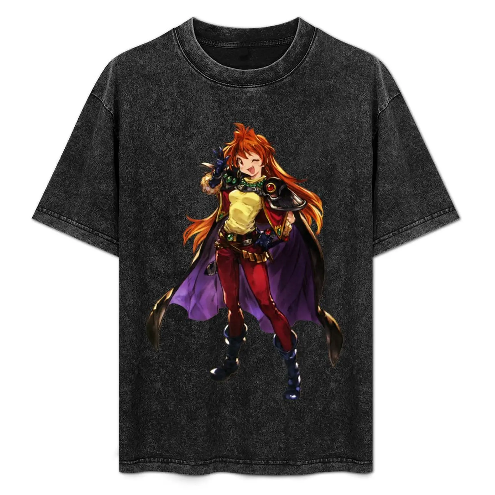 

Slayers - Lina Inverse T-Shirt Big and Tall Crew Neck Tee