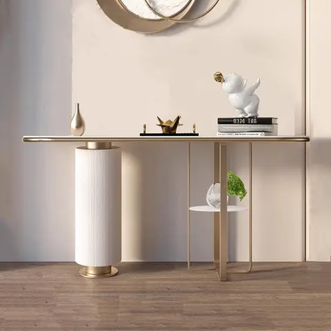 현대 미니멀리스트 콘솔 테이블 럭셔리 뷰티 스토리지 북유럽 콘솔 테이블 서랍 디자인 Woonkamer Tafel 거실 가구