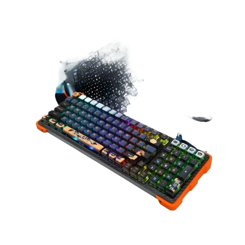 E-sports, custom mute mechanical keyboard, mute axis HiFi