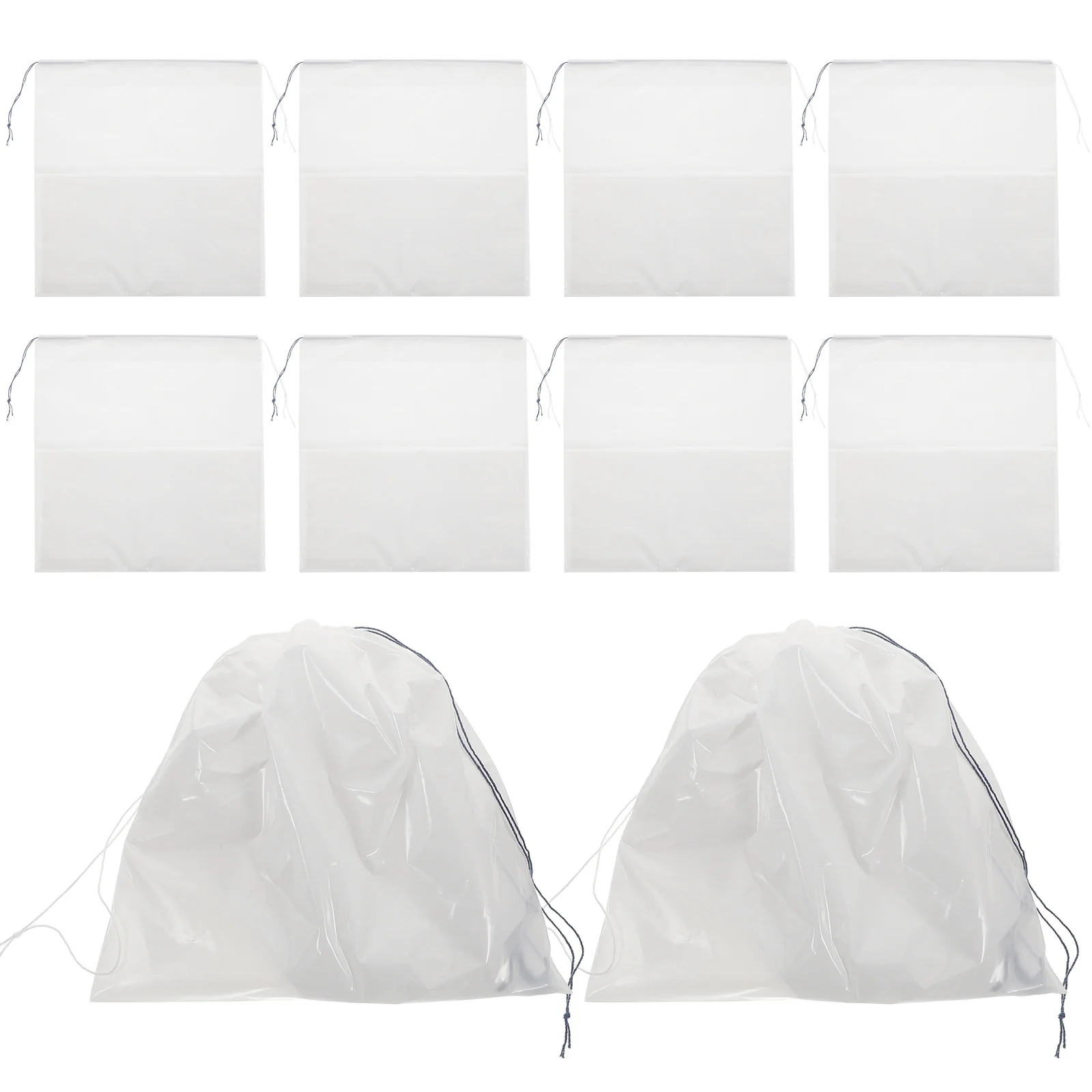 10 قطعة أكياس القيء Emesis المتاح سعة كبيرة للسفر سيارة طائرة قارب النساء الحوامل دوار الحركة أكياس دوار المرضى