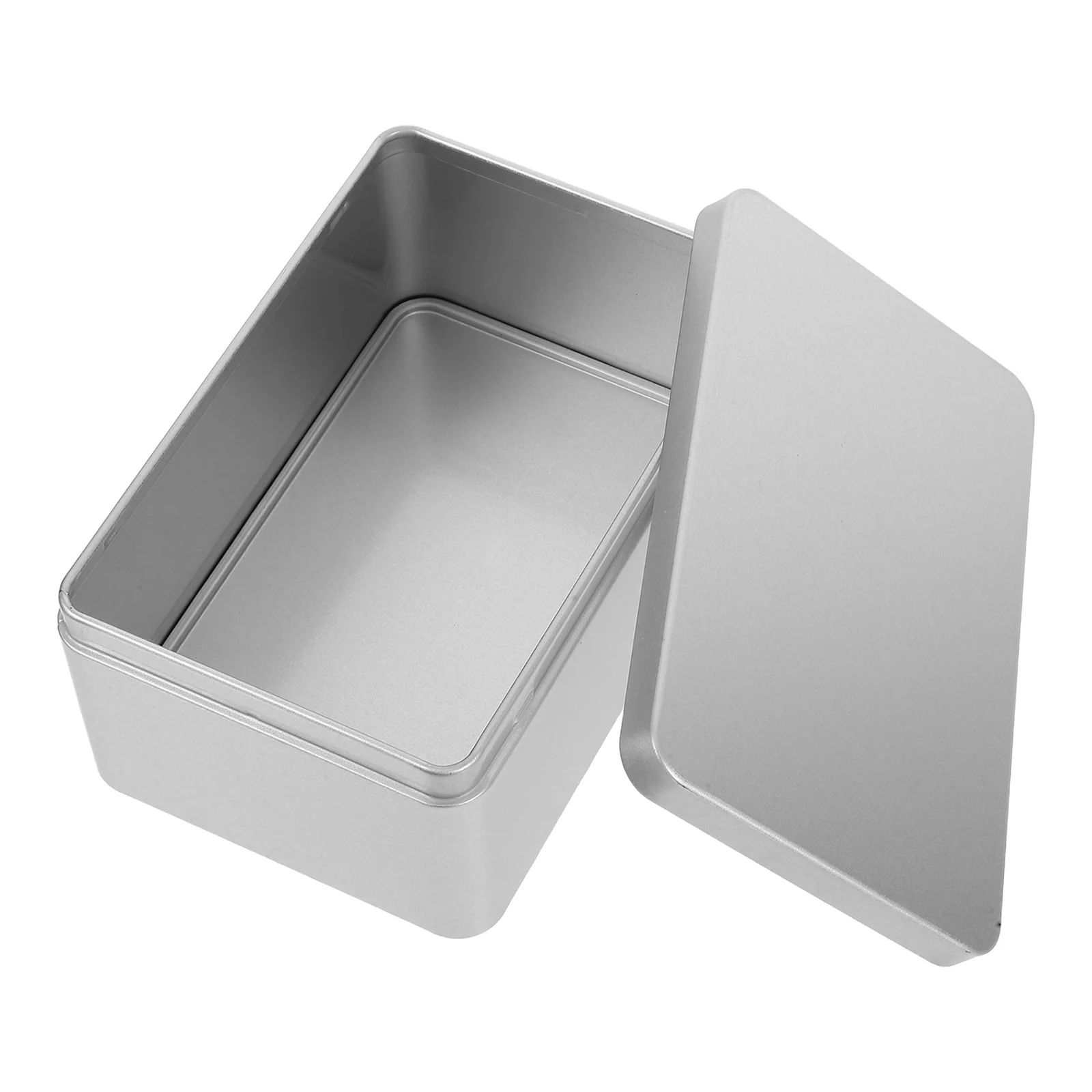 

1pcs Large Tinplate Storage Box Multifunctional Organizer For Sewing Supplies Tools Coins Photos Cards Crafts Home Office