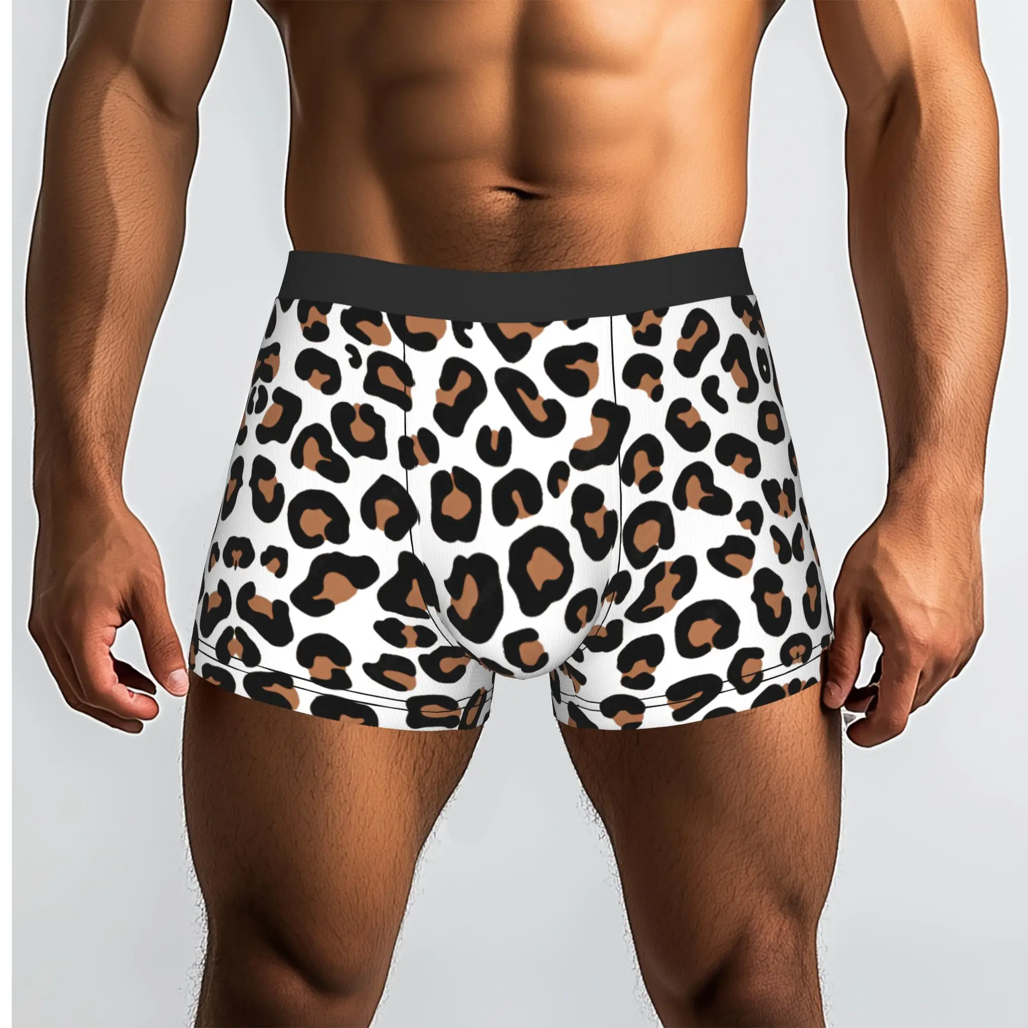 Customized Leopard Print Colorful Boxer Shorts For Homme 3D Printed  Underwear Panties Briefs Soft Underpants