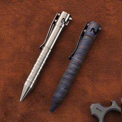 High Quality Metal Tactical Pen Office Student Stationery Ballpoint Pen Self Defense Weapon Emergency Survival Window Breaker