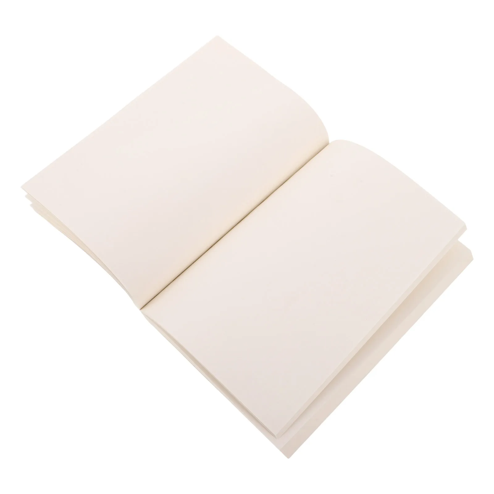 

Thick Blank Notebook Kraft Paper Sketchbook for Drawing Painting Journaling - Unlined Art Journal Notebook for Students Artists