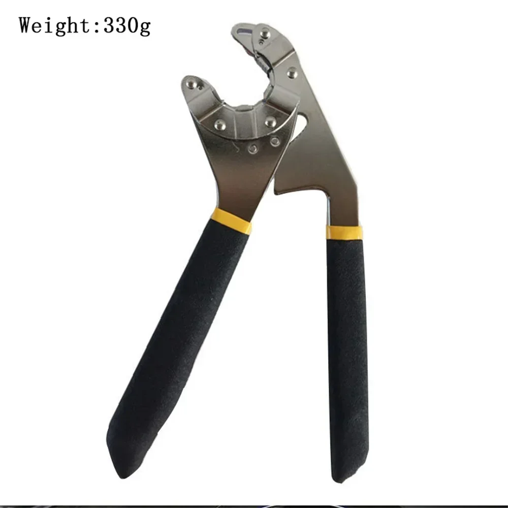 8inch Universal Wrench Adjustable Wrench Pipe Pliers Spanner Tool for Repairman Workshop Auto Repair Machine Maintenance