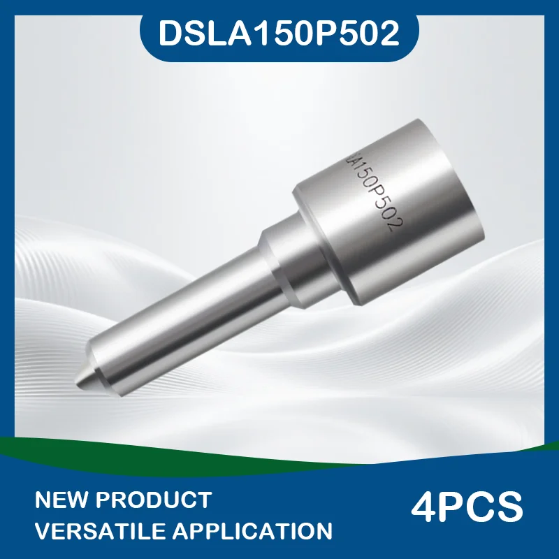 4Pcs - Diesel Nozzles DSLA150P502 of Flat Head White Needle in Fuel Injection Configuration System Used For 0432193806 YF1528