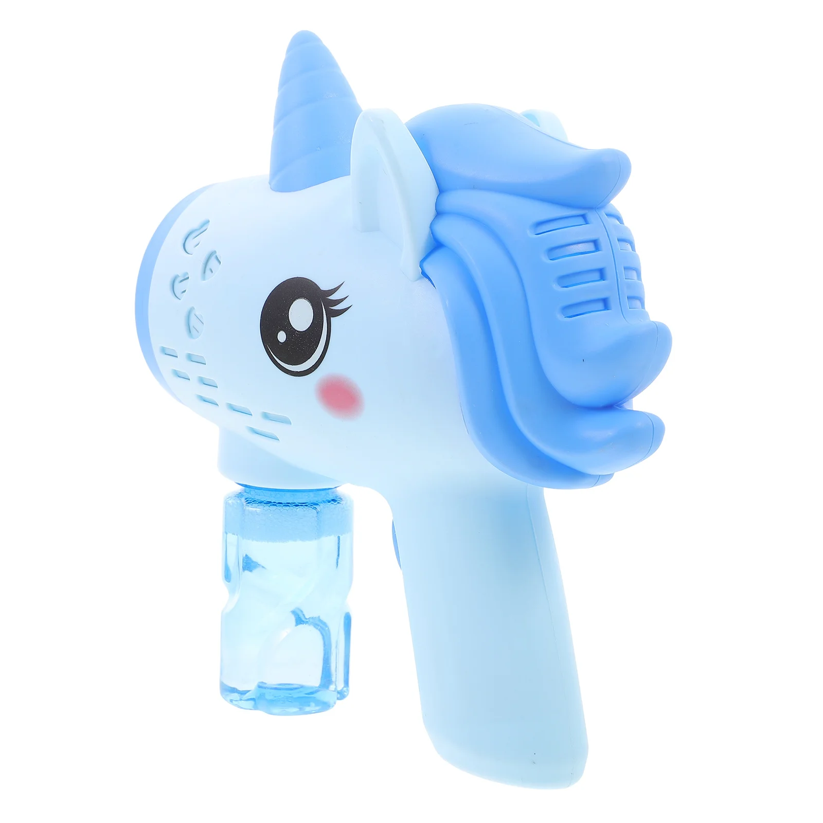 Máquina Automática de Burbujas Eléctrica para Fiestas al Aire Libre, Juego Infantil - Divertido Soplador de Burbujas de Unicornio de Dibujos Animados, Reutilizable