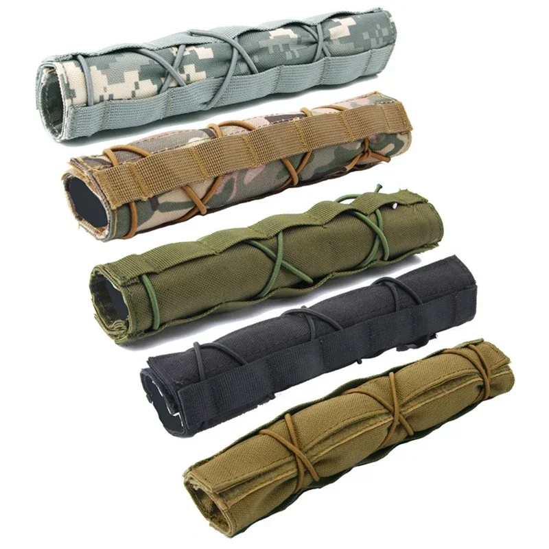 

Heat Resistant Adjustable Noise Suppressant 8.66 "x5.51" for Outdoor Climbing Hunting Shooting Accessories