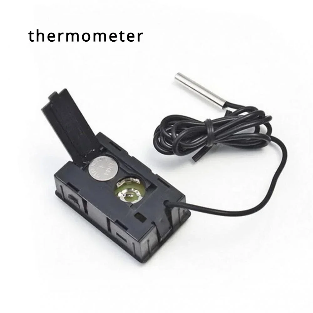 Temperature and Humidity Sensor Digital Thermometer for Vehicles At Home Thermostat Car Hygrometer Instruments Measurement Tools