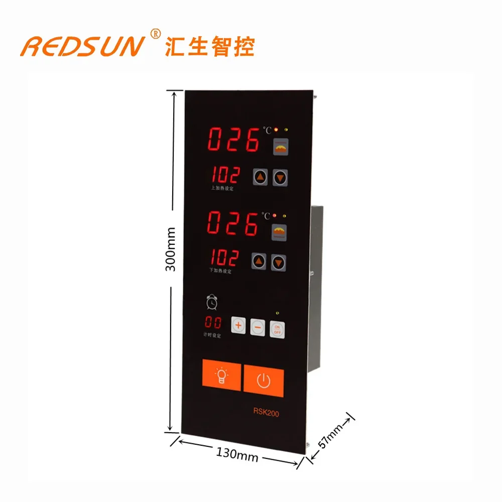 High temperature oven controller, digital display, electric oven control board, commercial oven temperature controller,