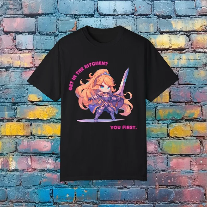 Get in the Kitchen T-Shirt - Funny Anime Tee