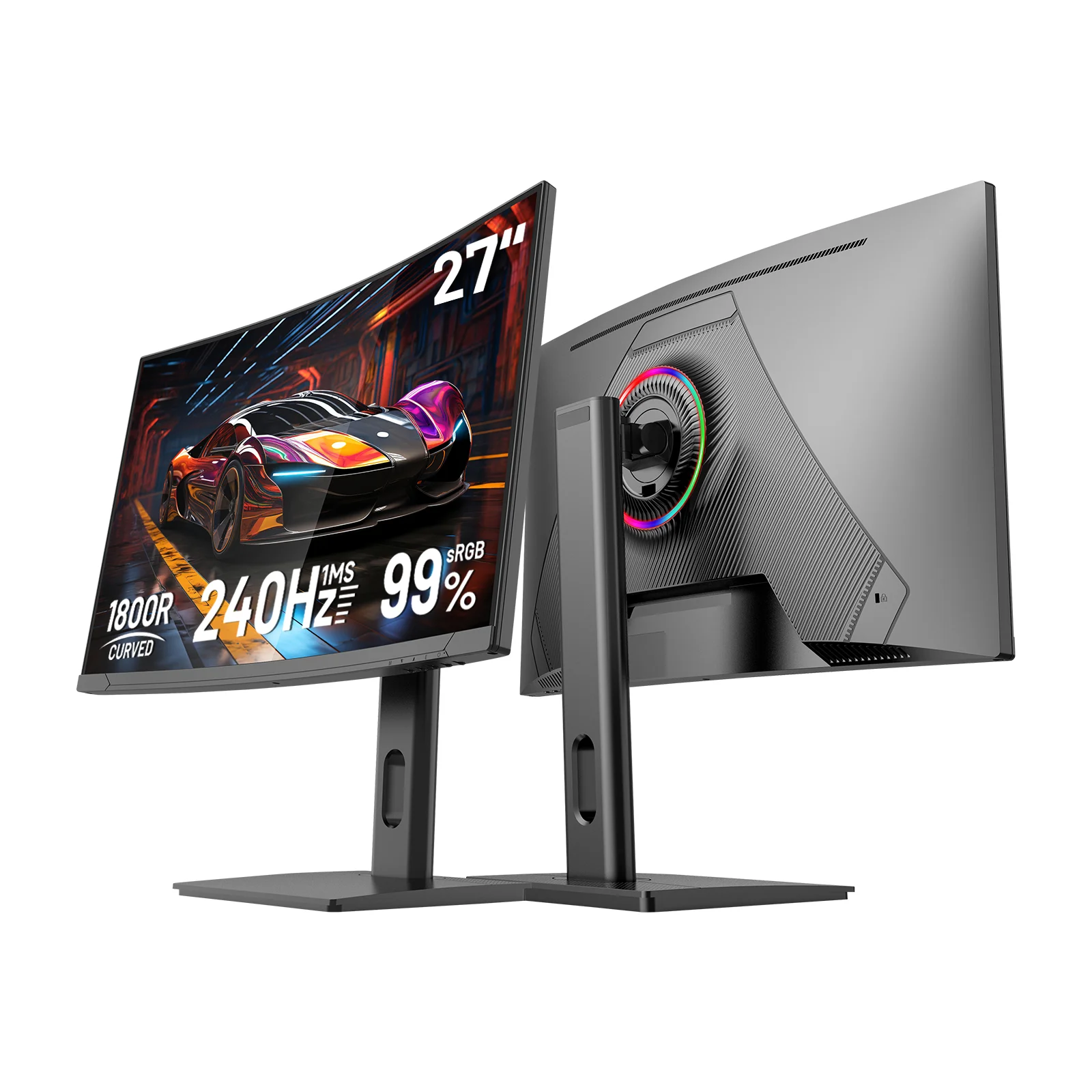 5K 4K 2K 100Hz Full HD Gaming Monitor 27 Inch Ips 0.5ms High Brush Borderless LED Desktop Computer LCD Design Monitor
