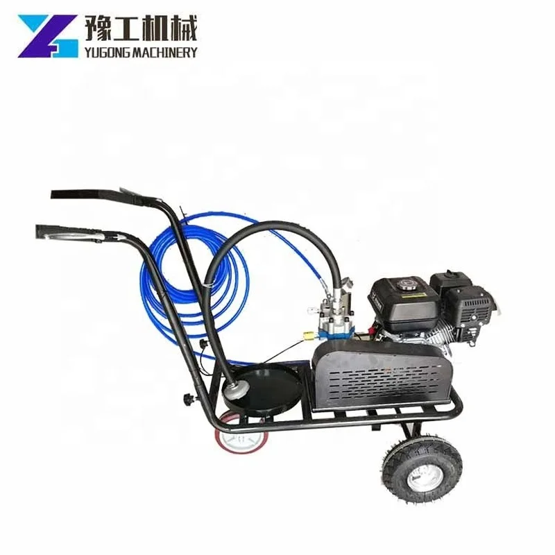 

Construction machine airless cold paint spraying road marking machine Waterborne road line laser road marking machine