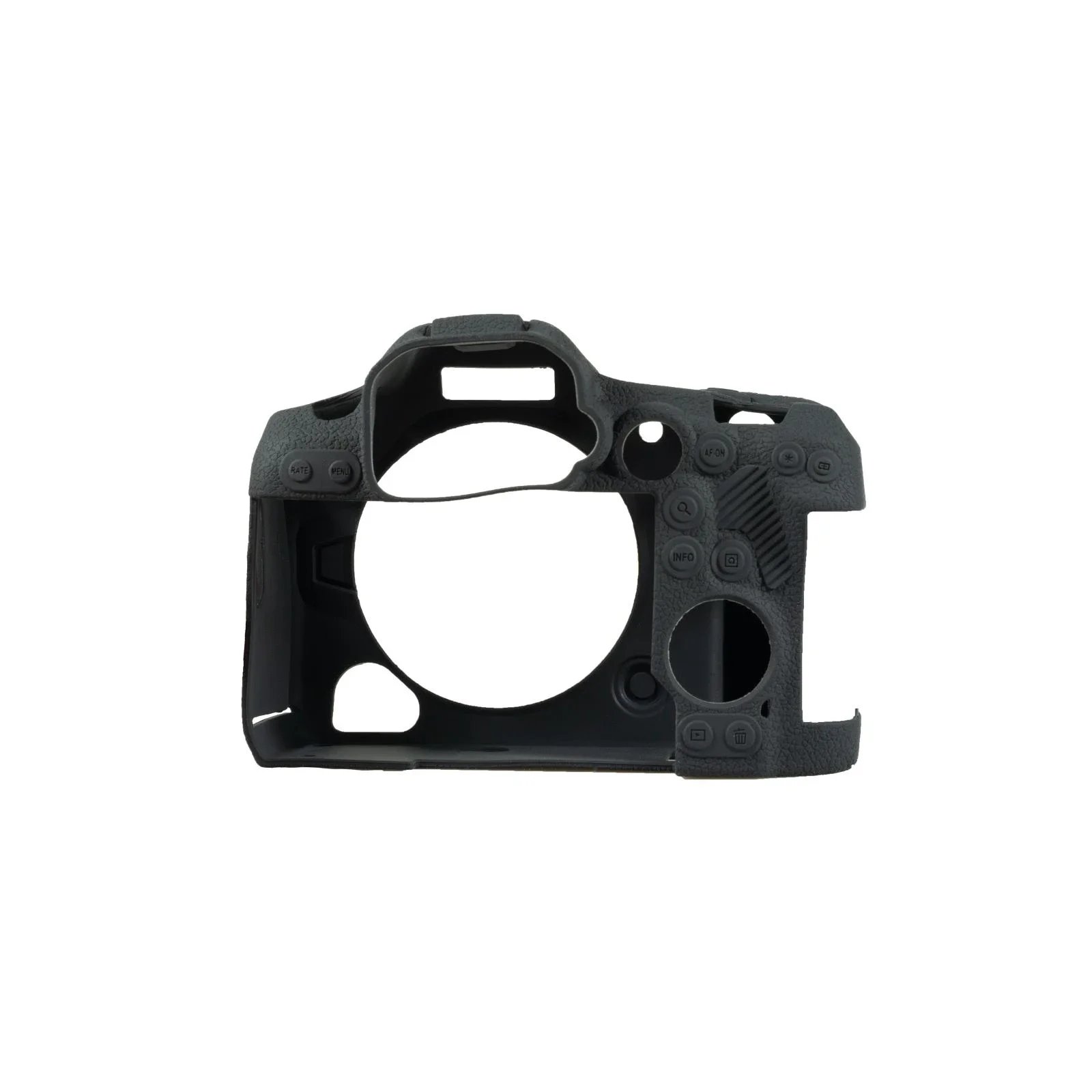 1Pc Silicone Skin Case Camera Bag Body Cover Protection Replacement Parts for Canon EOS R5 Mark II DSLR Camera Accessories Black