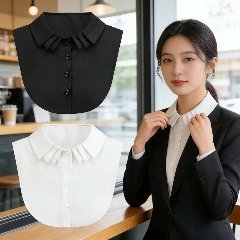 Women's Sweater Decorative Collar Multi-layer Detachable Shirt Collar Autumn and Winter Retro Layered Accessories