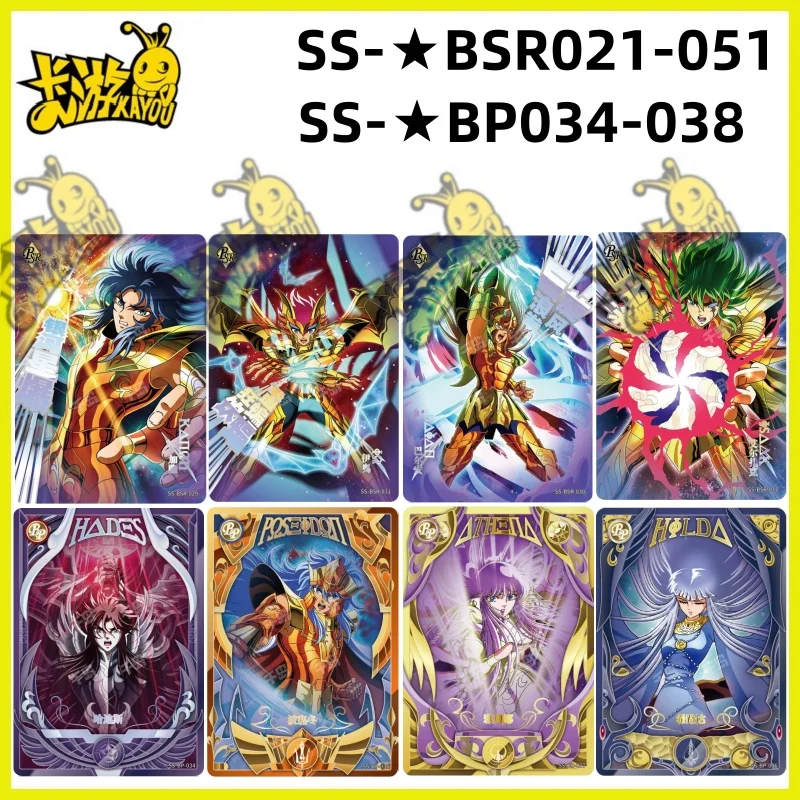 

KAYOU Saint Seiya Series 4 Limited Edition BSR BP Full Set Rare Collection Card Athena Pandora Anime Toy Birthday Gift