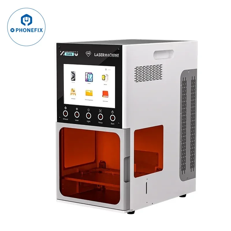 آلة النقش بالليزر TBK 958ZU، شاشة تعمل باللمس 10.1 بوصة، التحكم الصوتي، أداة نقش DIY للمعادن/الزجاج/الهاتف/الخشب/السيارات