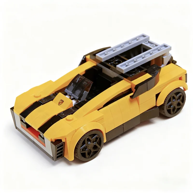 268pcs MOC Fantasy Car City Champions Model Bouwstenen Architectuur Speelgoed DIY Kerstcadeaus Idee Baksteen Onderwijs Verjaardag