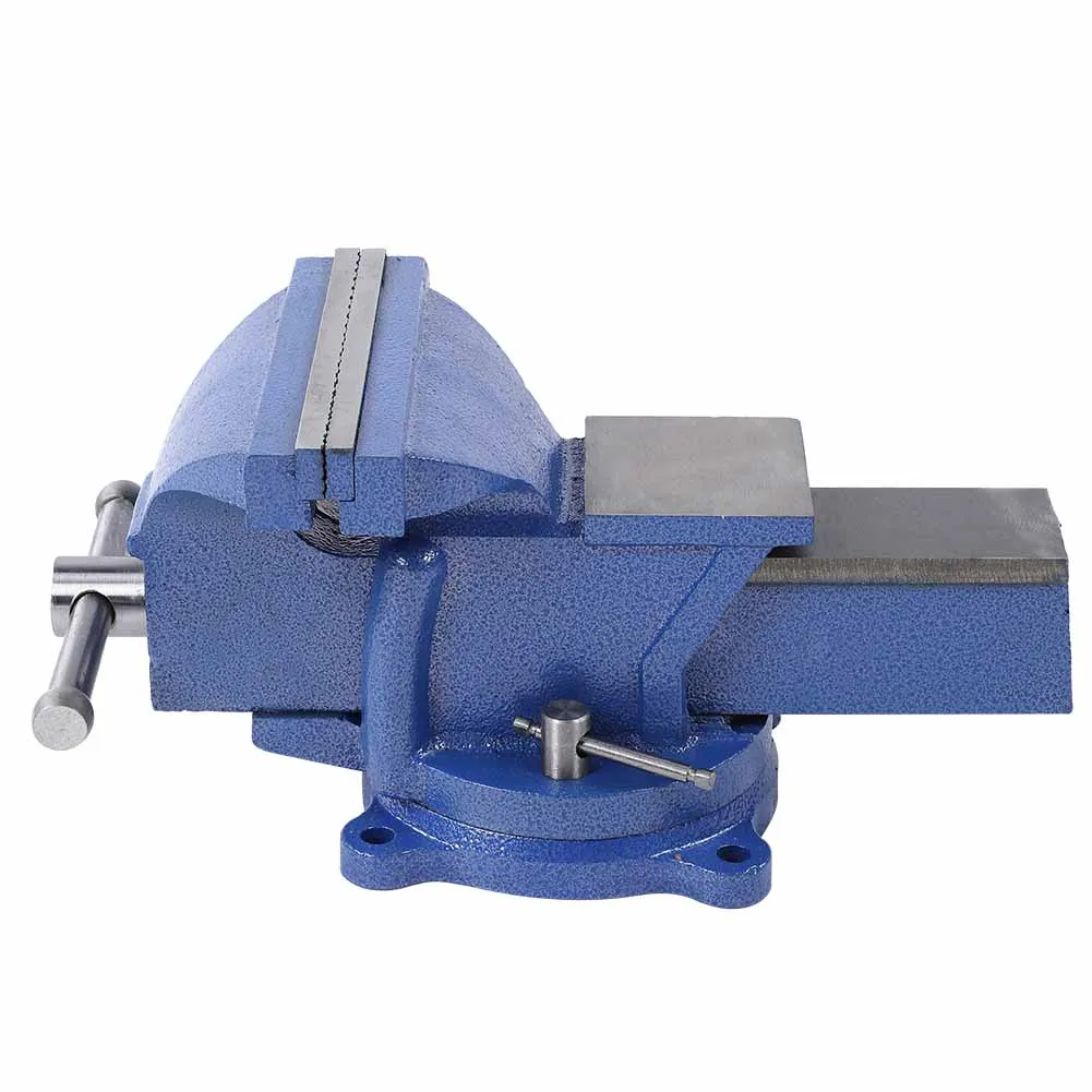 Mesa de torno de bancada de 8 polegadas, 14kg, alicate de nariz plano preciso, ferramentas de fixação fixa, comprimento de fixação de 6,1 polegadas para bancada de trabalho