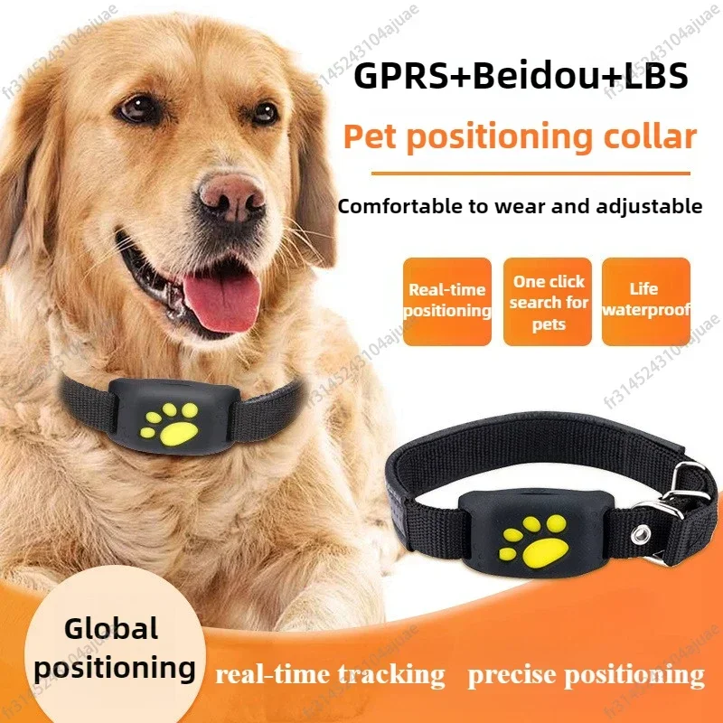 2025 New Dog And Cat Gps Tracking Pet Gps Tracker Collar Anti-Loss Device Real-Time Tracking Inbox Universal Dog Pet Collar