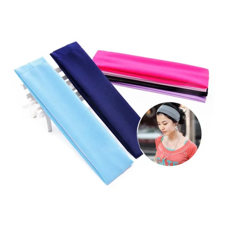 Fashion Sports Headbands For Women Solid Elastic Hair Bands Running Fitness Yoga Hair Bands Stretch Makeup Hair Accessories Hot